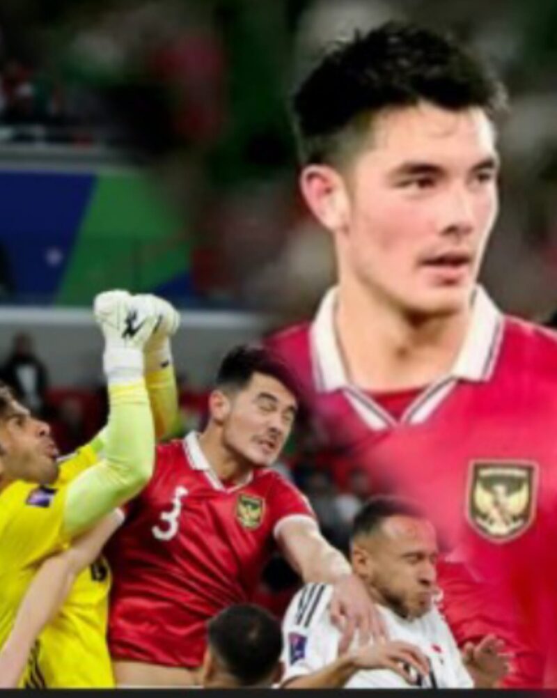 Bek Timnas Indonesia Elkan Baggott saat tampil dalam pertandingan internasional bersama skuad Garuda.