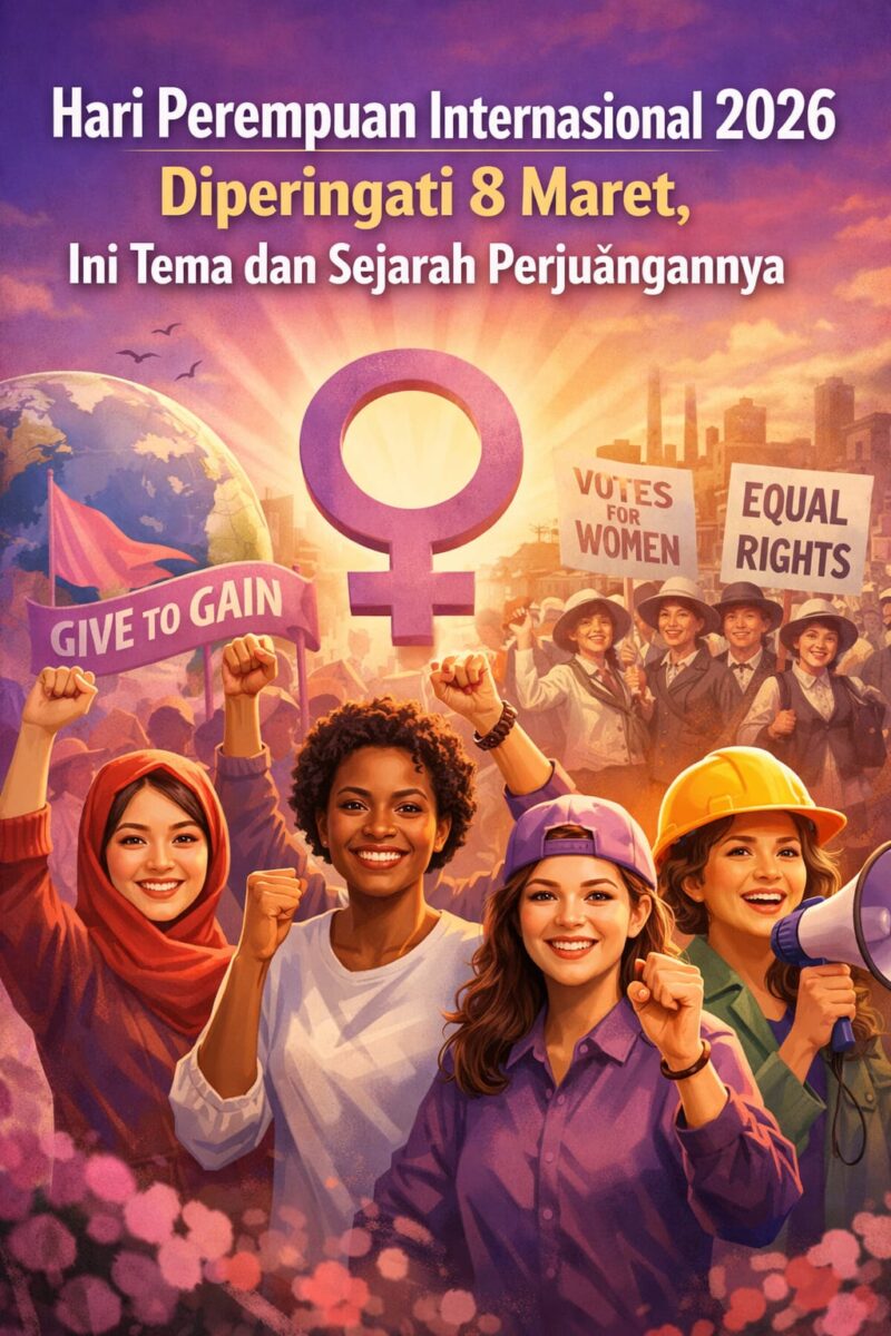 Perayaan Hari Perempuan Internasional 8 Maret 2026 menyoroti perjuangan dan kesetaraan perempuan di seluruh dunia.