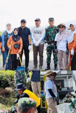 Gerakan Indonesia ASRI di Kerinci, Bupati Monadi Ajak Warga Kayu Aro Barat Budayakan Lingkungan Bersih