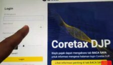Ilustrasi wajib pajak melaporkan SPT Tahunan secara online melalui sistem Coretax Direktorat Jenderal Pajak.
