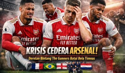 Pemain Arsenal cedera batal bela timnas Maret 2026