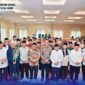 Kapolda Jambi bersama pejabat daerah dan tokoh agama dalam acara Halal Bihalal MUI Provinsi Jambi