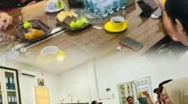 ATR/BPN bersama Pemkot Sungai Penuh Dan Kabid Tata Ruang saat melakukan pengendalian pemanfaatan ruang