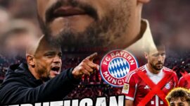 Pelatih Bayern Munchen Vincent Kompany membuat kejutan besar dalam susunan pemain terbaru timnya.