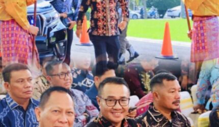 Wako Alfin menghadiri Halal Bihalal Perantau Sumbagsel di Palembang