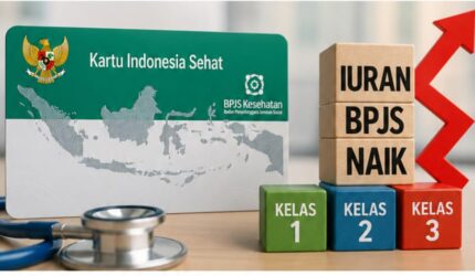 Ilustrasi kenaikan iuran BPJS Kesehatan 2026