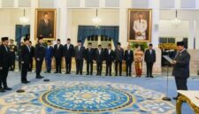 Presiden Prabowo melantik pejabat baru dalam reshuffle kabinet April 2026