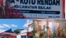 Suasana penerimaan siswa baru di Madrasah Aliyah Swasta Desa Koto Rendah, Kabupaten Kerinci.