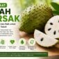Buah sirsak dikenal kaya nutrisi, vitamin C, dan antioksidan yang bermanfaat bagi kesehatan tubuh.