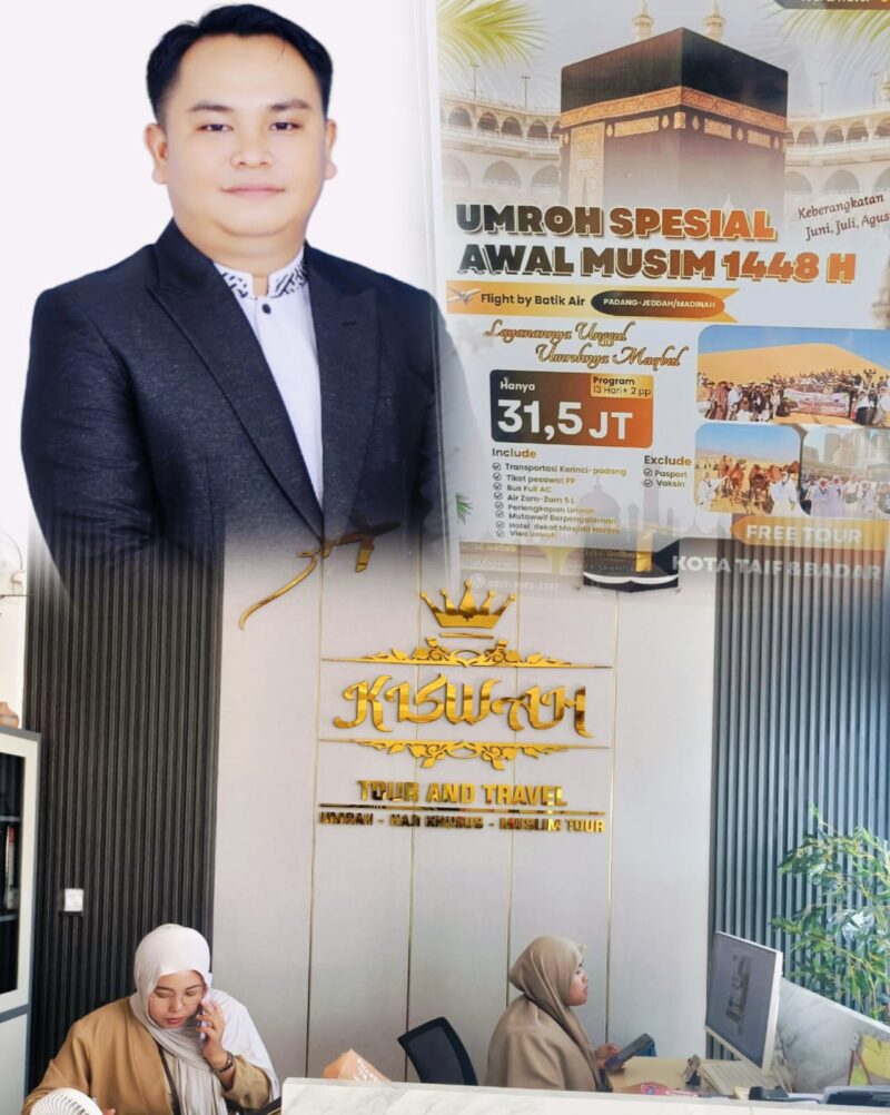 Penawaran program Umroh Spesial Awal Musim 1448 H oleh Kiswah Tour & Travel