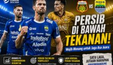 Skuad Persib Bandung bersiap menghadapi laga krusial kontra Bhayangkara FC dalam persaingan papan atas klasemen.