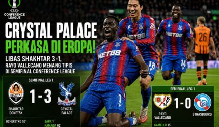 Crystal Palace vs Shakhtar Donetsk semifinal UEFA Conference League 2026