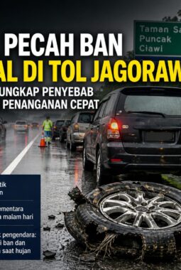 Heboh Mobil Pecah Ban Massal di Tol Jagorawi, Jasa Marga Ungkap Penyebab Awal dan Lakukan Penanganan Cepat