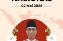 Kepala SMPN 2 Sungai Penuh, Mulyadi, S.Pd, mengucapkan Selamat Hari Pendidikan Nasional 2026.