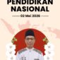 Kepala SMPN 2 Sungai Penuh, Mulyadi, S.Pd, mengucapkan Selamat Hari Pendidikan Nasional 2026.