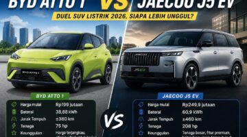 BYD Atto 1 dan Jaecoo J5 EV bersaing ketat di pasar SUV listrik Indonesia 2026.