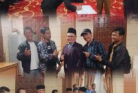 Momen pelantikan dr. Rofi Irman sebagai Direktur RSUD Mayjend H.A. Thalib oleh Wakil Wali Kota Sungai Penuh. 