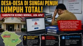 Aktivitas administrasi desa di Kota Sungai Penuh terganggu akibat aplikasi Siskeudes tidak dapat diakses selama sepekan terakhir.
