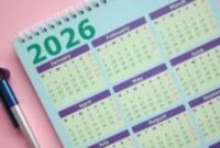 Jadwal libur nasional dan cuti bersama Mei 2026 yang menciptakan long weekend empat hari.