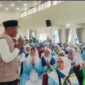 Wakil Wali Kota Sungai Penuh Azhar Hamzah menyambut dan meninjau kesiapan jamaah calon haji di Asrama Haji Jambi sebelum berangkat ke Tanah Suci.