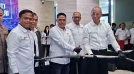 Penampakan kabel SUTET yang diduga memicu blackout massal di sejumlah wilayah Sumatera.