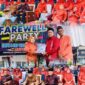Suasana haru dan penuh kebanggaan pada acara pelepasan siswa-siswi Kelas IX SMPN 8 SNP Plus Kota Sungai Penuh Tahun 2026 bertema Aeterna’26.
