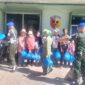 Personel Subdenpom Persiapan Kerinci saat mengikuti kegiatan menyambut HUT ke-80 POMAD dengan penuh semangat kebersamaan.
