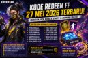 Daftar kode redeem FF terbaru 27 Mei 2026 yang bisa ditukar pemain untuk mendapatkan hadiah gratis dari Garena.