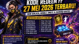 Daftar kode redeem FF terbaru 27 Mei 2026 yang bisa ditukar pemain untuk mendapatkan hadiah gratis dari Garena.