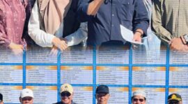 Wali Kota Sungai Penuh bersama ASN saat pelaksanaan qurban perdana di halaman Kantor Wali Kota Sungai Penuh.