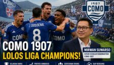 Como 1907 menjadi sorotan dunia setelah sukses menembus Liga Champions musim depan.