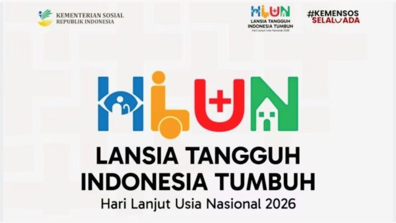 Tema “Lansia Tangguh, Indonesia Tumbuh” resmi menjadi identitas Hari Lansia Nasional 2026 sebagai bentuk penghormatan kepada para lanjut usia di Indonesia.