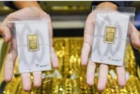 Grafik kenaikan harga emas Antam yang menunjukkan lonjakan menjadi Rp2,799 juta per gram pada perdagangan Sabtu (30/5/2026), memicu perhatian investor di tengah ketidakpastian pasar global.