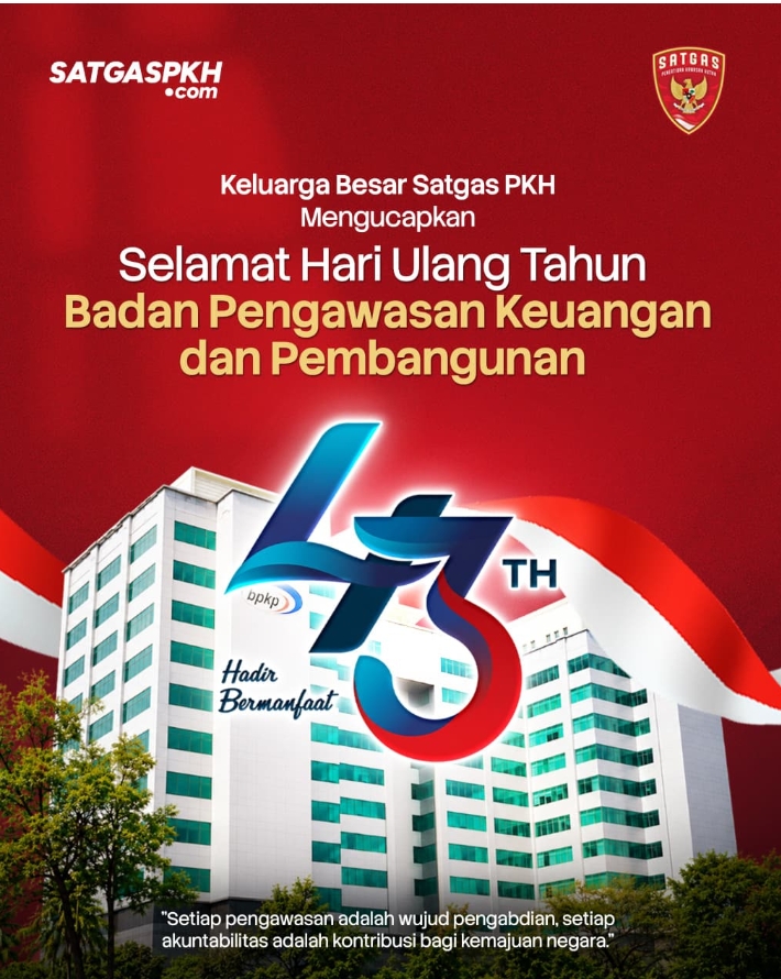 Satgas PKH menilai BPKP memiliki peran penting dalam pengawasan keuangan negara dan tata kelola pemerintahan.