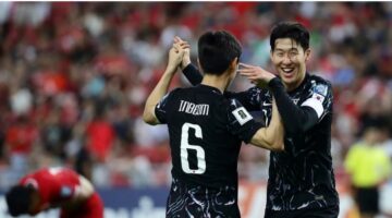 Pemain Korea Selatan melakukan persiapan menghadapi Trinidad dan Tobago pada laga uji coba internasional yang menjadi bagian dari pematangan strategi menuju Piala Dunia 2026.