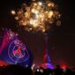 Suporter PSG memadati jalanan Paris untuk merayakan keberhasilan tim kesayangan mereka menjuarai Liga Champions 2026.