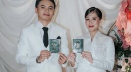 Adhisty Zara mengejutkan publik setelah mengunggah foto-foto pernikahannya dengan Tsaqib melalui akun Instagram pribadinya.