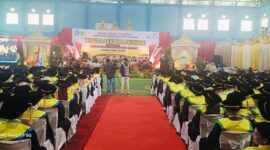Wisuda Angkatan XXII STIE Sakti Alam Kerinci Tahun 2026 yang diikuti 313 sarjana ekonomi di Kota Sungai Penuh