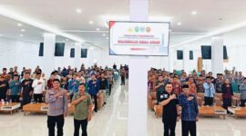 Polres Kerinci Bersama Densus 88 Antiteror Polri memberikan sosialisasi pencegahan paham radikalisme, intoleransi, ekstremisme, dan terorisme kepada kepala desa, camat, dan Bhabinkamtibmas di Aula IAIN Kerinci.