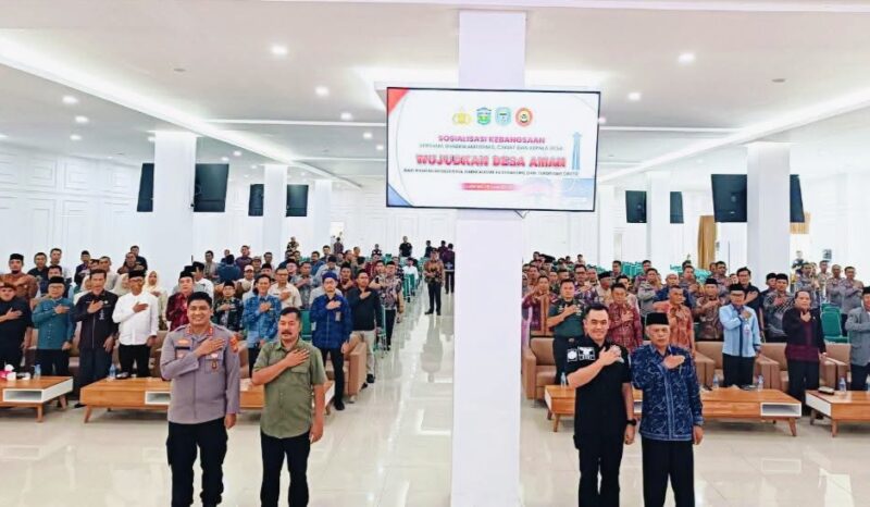 Polres Kerinci Bersama Densus 88 Antiteror Polri memberikan sosialisasi pencegahan paham radikalisme, intoleransi, ekstremisme, dan terorisme kepada kepala desa, camat, dan Bhabinkamtibmas di Aula IAIN Kerinci.