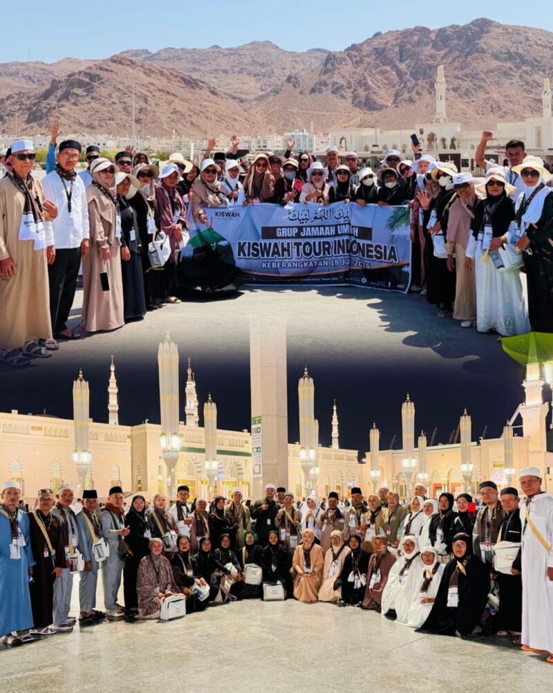 Sebanyak 50 jamaah umrah asal Kerinci dan Sungai Penuh resmi diberangkatkan PT Kiswah Tour & Travel menuju Tanah Suci melalui Bandara Internasional Minangkabau Padang.