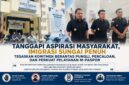 Kantor Imigrasi Kerinci menegaskan komitmennya dalam memberantas pungutan liar dan praktik percaloan serta terus meningkatkan kualitas pelayanan keimigrasian kepada masyarakat melalui sistem M-Paspor yang transparan dan akuntabel.