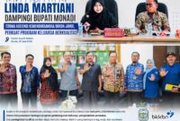 Kadis PPKBPPPA Kabupaten Kerinci Linda Martiani mendampingi Bupati Kerinci Monadi menerima audiensi Kepala Perwakilan Kemendukbangga/BKKBN Provinsi Jambi, Zamhari, di Kantor Bupati Kerinci