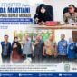 Kadis PPKBPPPA Kabupaten Kerinci Linda Martiani mendampingi Bupati Kerinci Monadi menerima audiensi Kepala Perwakilan Kemendukbangga/BKKBN Provinsi Jambi, Zamhari, di Kantor Bupati Kerinci
