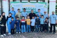 Puluhan anak mengikuti kegiatan Sunatan Massal Gratis yang diselenggarakan PT Kerinci Merangin Hidro di kawasan PLTA sebagai bagian dari program Corporate Social Responsibility (CSR) di bidang kesehatan bagi masyarakat Kecamatan Batang Merangin, Kabupaten Kerinci.