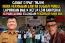 Camat Depati Tujuh Indra Hermawan menyampaikan klarifikasi atas tudingan dugaan pungli dan menempuh jalur hukum dengan melaporkan Ketua LSM Tamperak ke Polres Kerinci atas dugaan pencemaran nama baik.