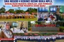 Kepala SMA Negeri 4 Kerinci, Nelly Afriyanty, S.Si., M.Pd, didampingi personel Satbinmas Polres Kerinci saat membuka Sosialisasi Budaya Sekolah dan Masa Pengenalan Lingkungan Sekolah (MPLS) bagi peserta didik baru Tahun Ajaran 2026/2027 di lapangan SMA Negeri 4 Kerinci