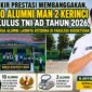 Kepala MAN 2 Kerinci, H. Ariyen, mengapresiasi keberhasilan 10 alumni yang lulus seleksi TNI AD Tahun 2026 serta dua alumni lainnya yang diterima di Fakultas Kedokteran sebagai bukti kualitas lulusan madrasah.