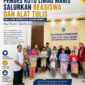 Kepala Desa Koto Limau Manis, Kecamatan Koto Baru, Kota Sungai Penuh, Noka Putra, A.Md., Kep, menyerahkan beasiswa dan bantuan alat tulis kepada siswa-siswi SD berprestasi dari keluarga kurang mampu sebagai bentuk komitmen pemerintah desa dalam mendukung peningkatan kualitas pendidikan.