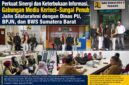 Gabungan media dari Kota Sungai Penuh dan Kabupaten Kerinci saat melakukan kunjungan silaturahmi ke Dinas PU Provinsi Sumatera Barat, BPJN Padang, dan BWS Sumatera V Padang dalam rangka memperkuat sinergi, komunikasi, dan keterbukaan informasi pembangunan.
